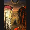 'o drómos ton prophitón' - Tuschezeichnung, koloriert - 56 x 42 cm - 17.05.10 